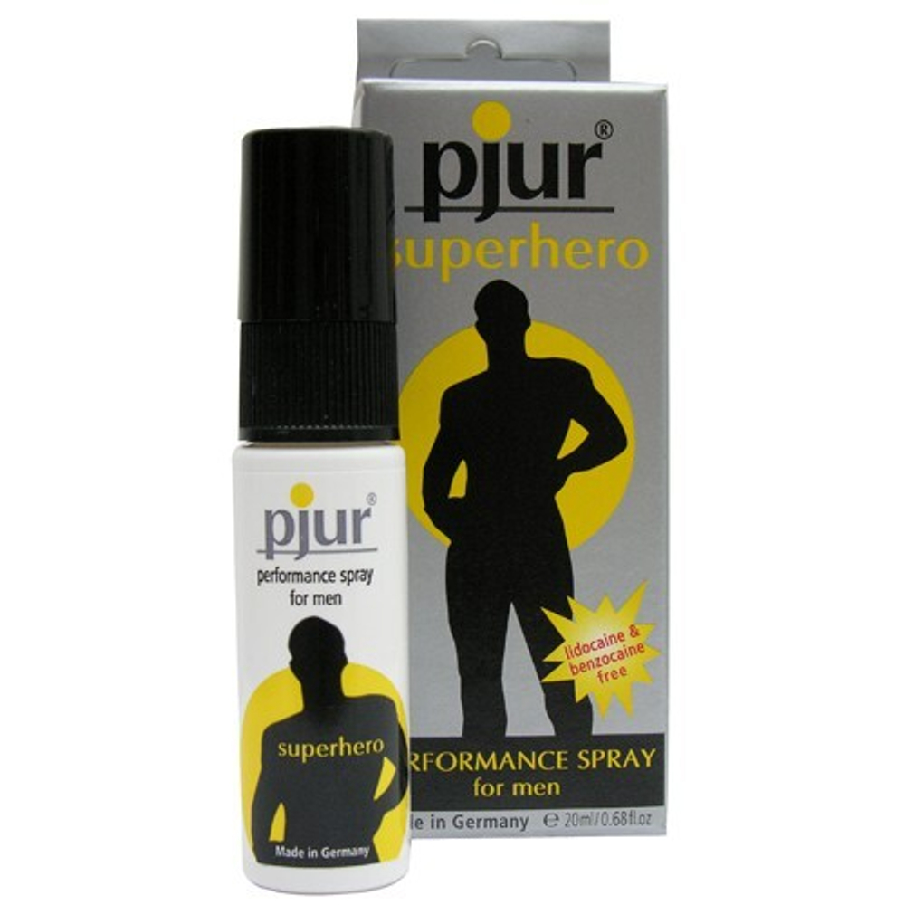 Пролонгирующий мужской спрей Pjur Superhero Spray - 20 мл.