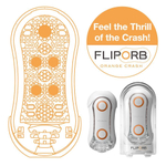 Мастурбатор tenga flip orb orange crash