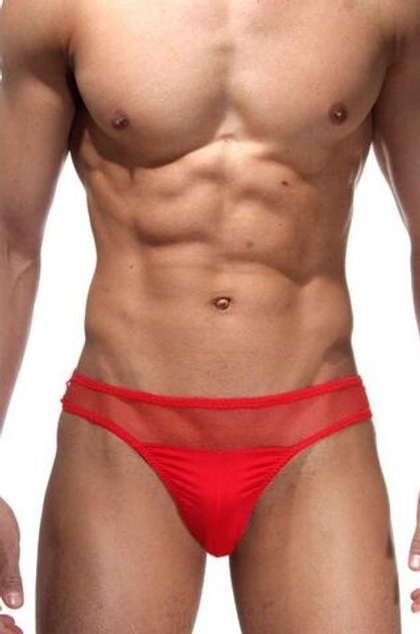 Сексуальные комбинированные трусы-тонги