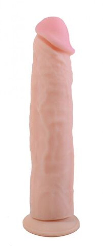 Фаллоимитатор без мошонки на присоске android vi - 23,2 см.