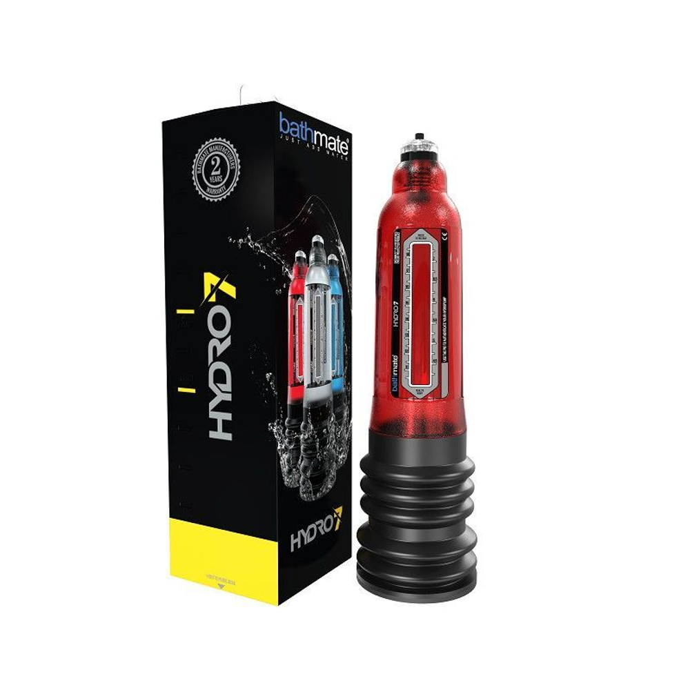 Красная гидропомпа hydro7