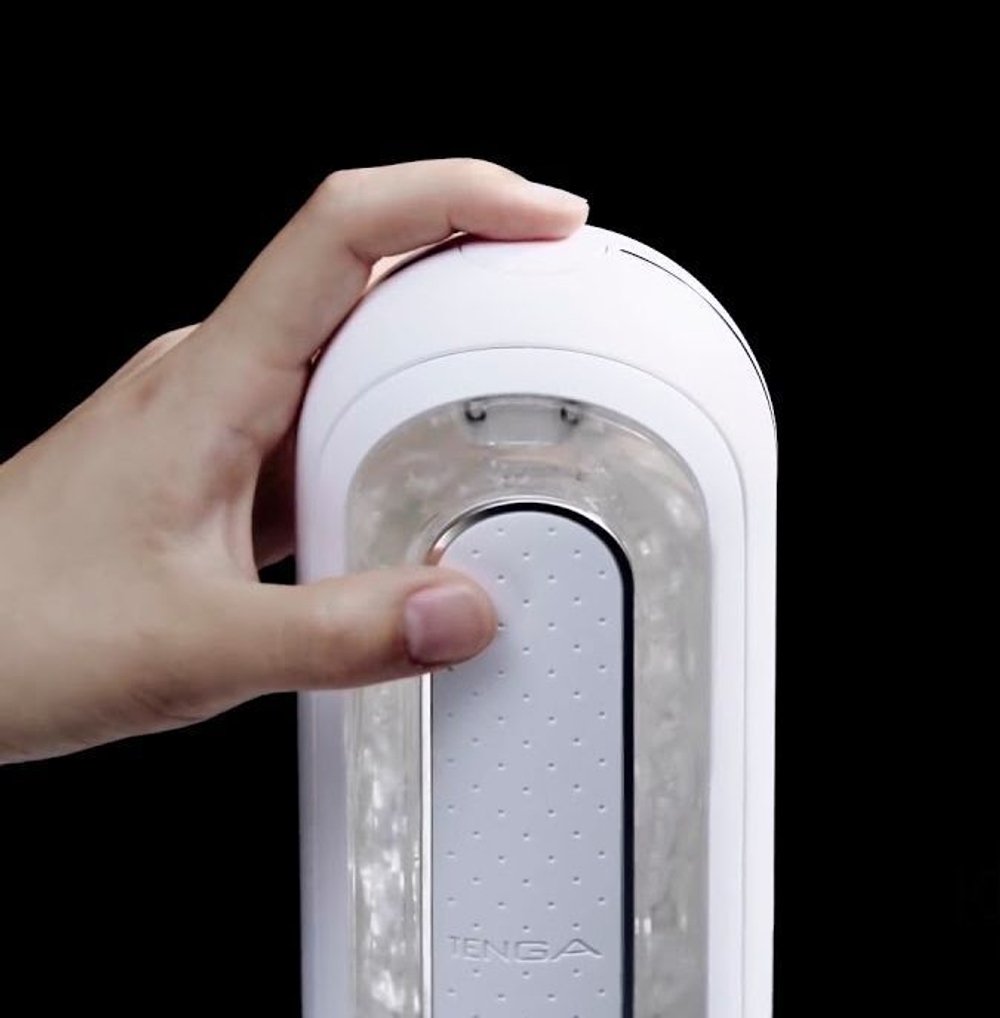 Белый мастурбатор flip zero с вибрацией