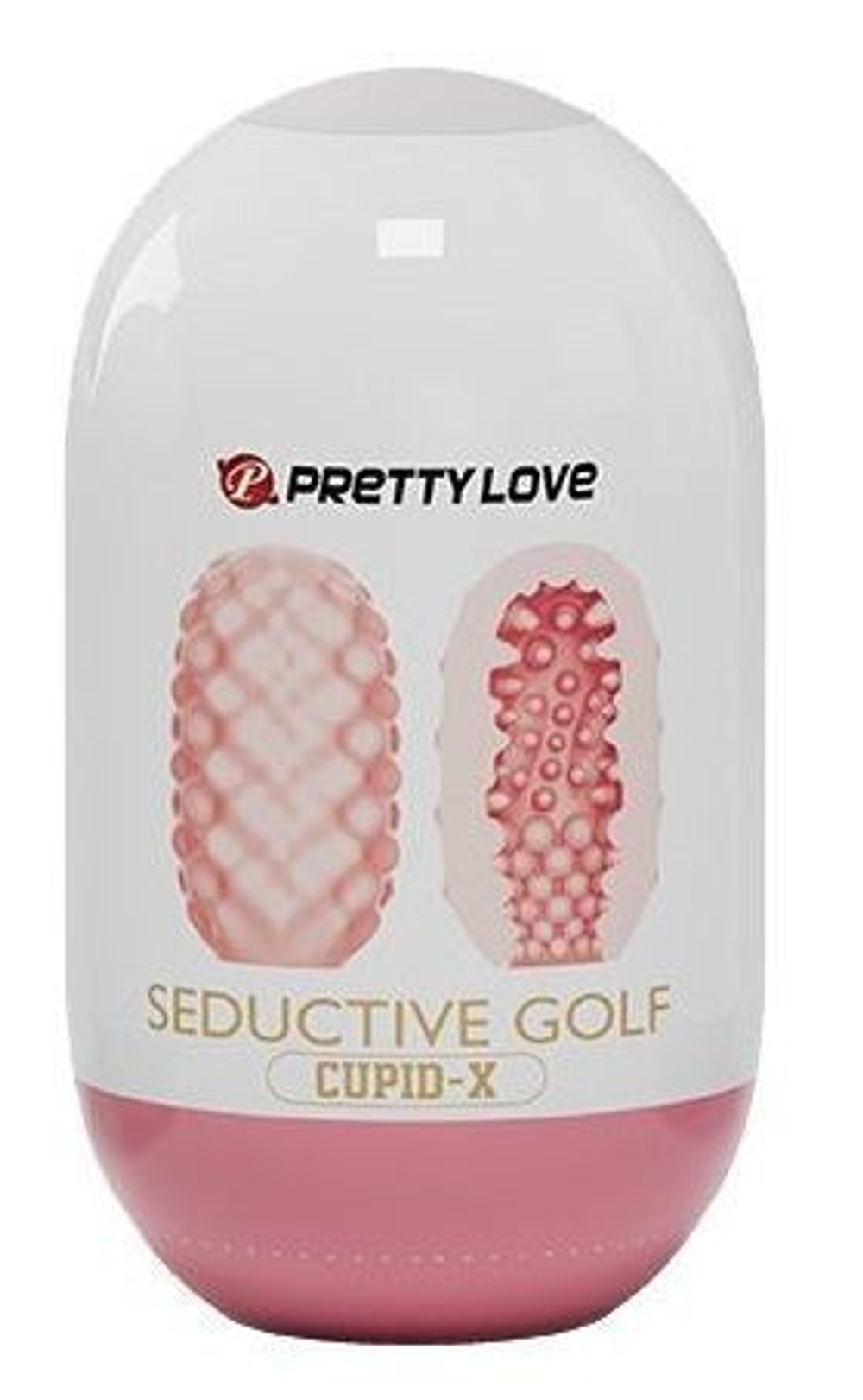 Реалистичный розовый полуторс с эффектом возбуждения Seductive-G