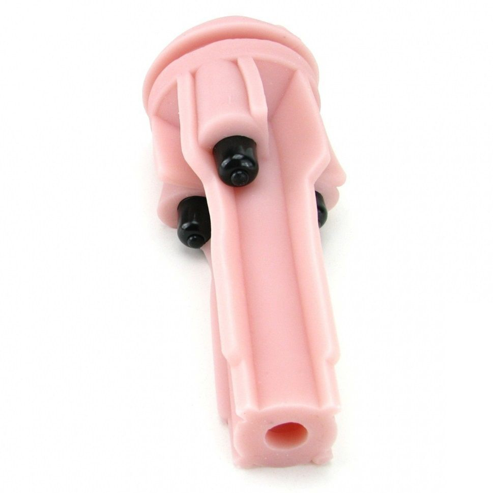 Реалистичный мастурбатор с вибрацией Vibro Pink Lady Touch