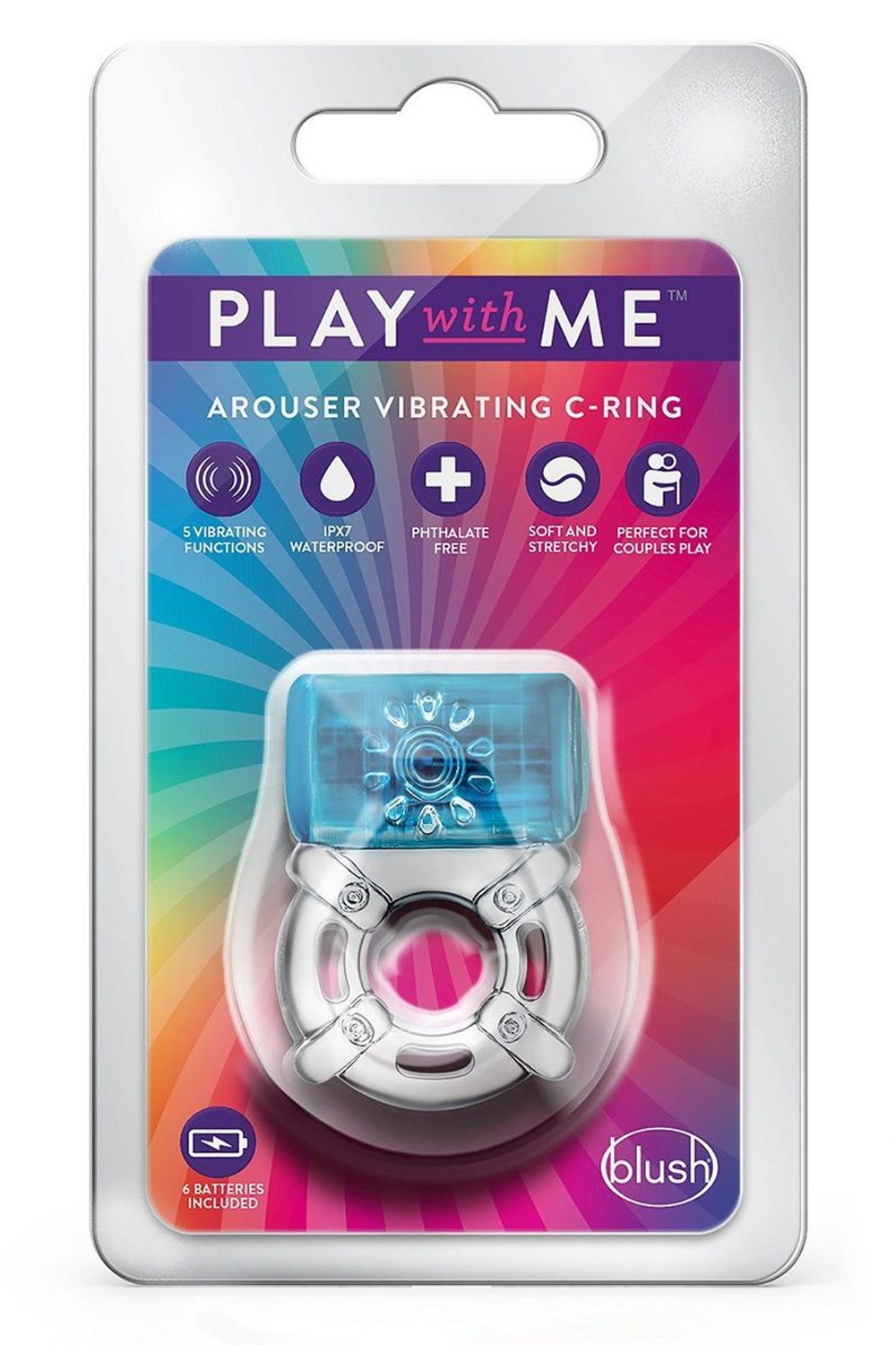 Эрекционное виброкольцо one night stand vibrating c-ring