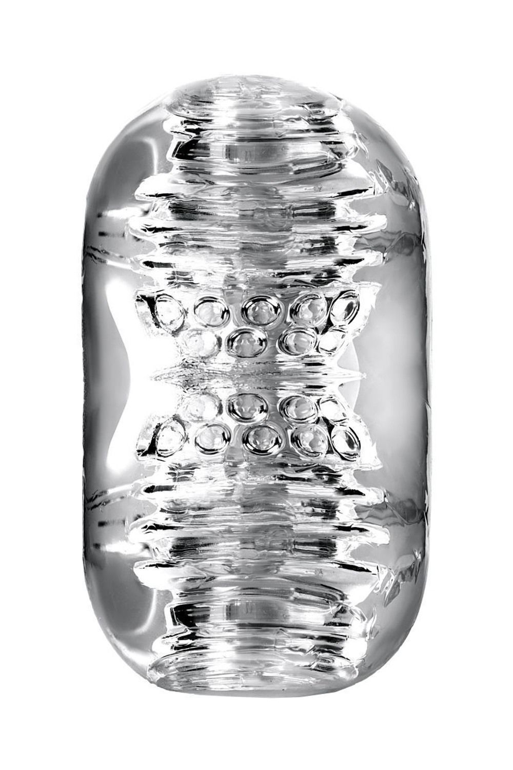 Прозрачный мастурбатор lingam khani