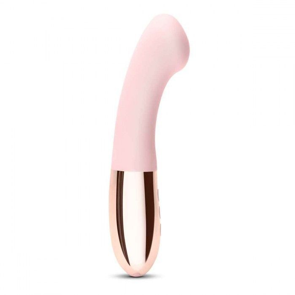 Розовый стимулятор для точки g le wand gee - 16,6 см.
