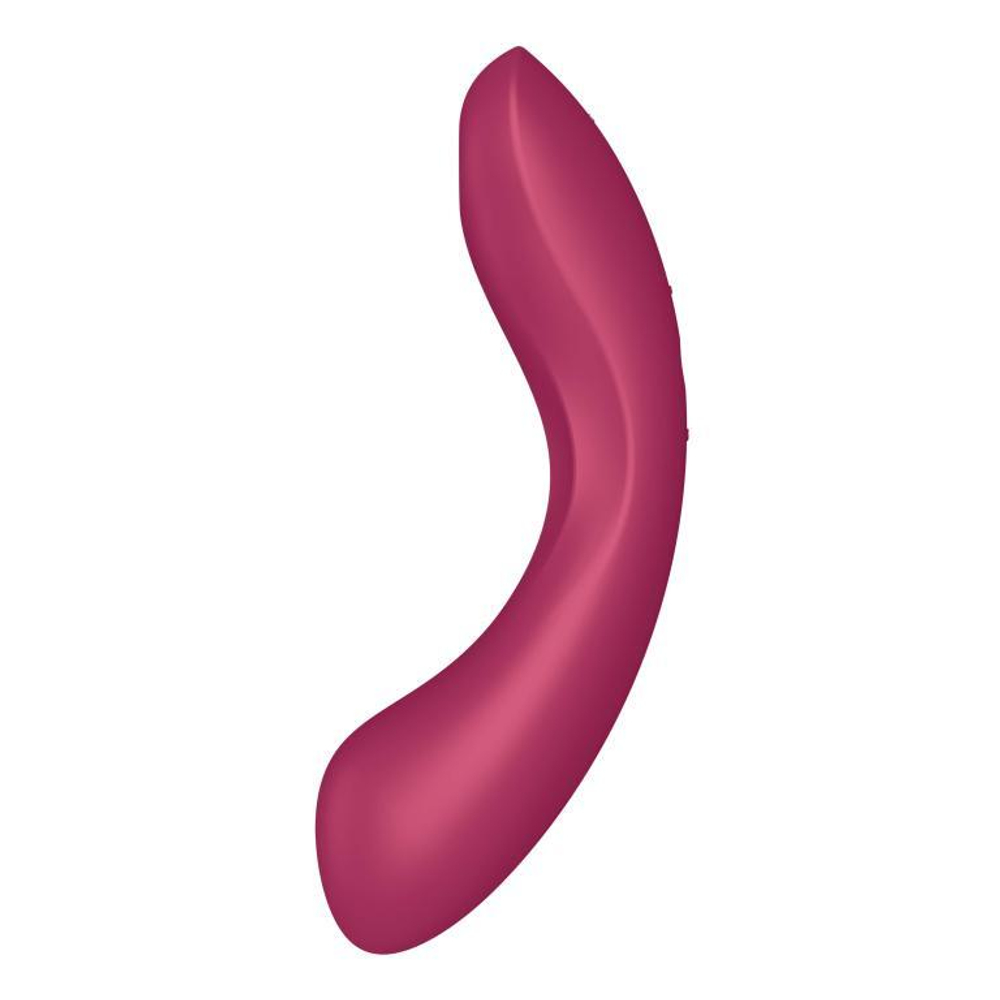 Вибромассажер с вакуумной стимуляцией curvy trinity 1