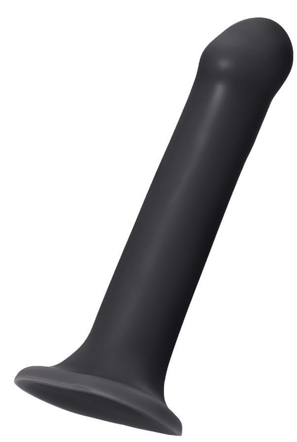 Черный фаллос на присоске silicone bendable dildo