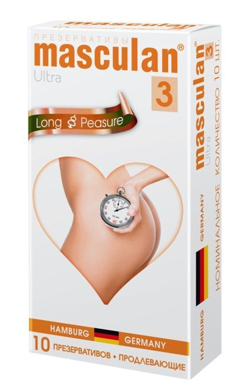 Презервативы Masculan Long Pleasure с продлевающим эффектом