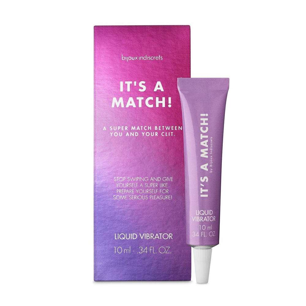 Жидкий вибратор Bijoux Indiscrets It’S A Match - 10 мл.