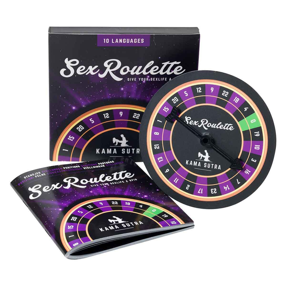Настольная игра-рулетка sex roulette kamasutra
