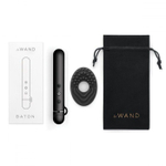 Мини-вибратор le wand baton с текстурированной насадкой - 11,9 см.