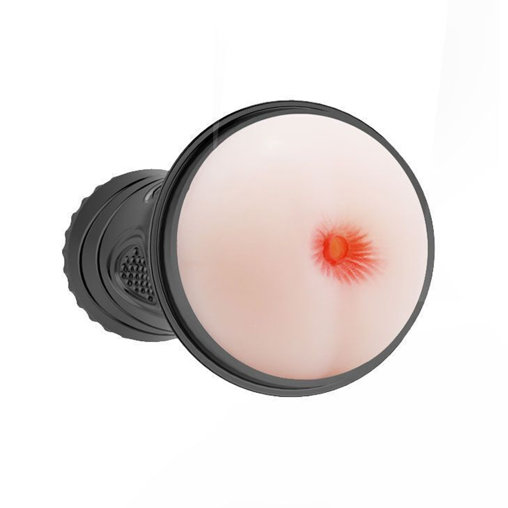 Реалистичный мастурбатор с вибрацией для удовольствия Pink Butt-X7