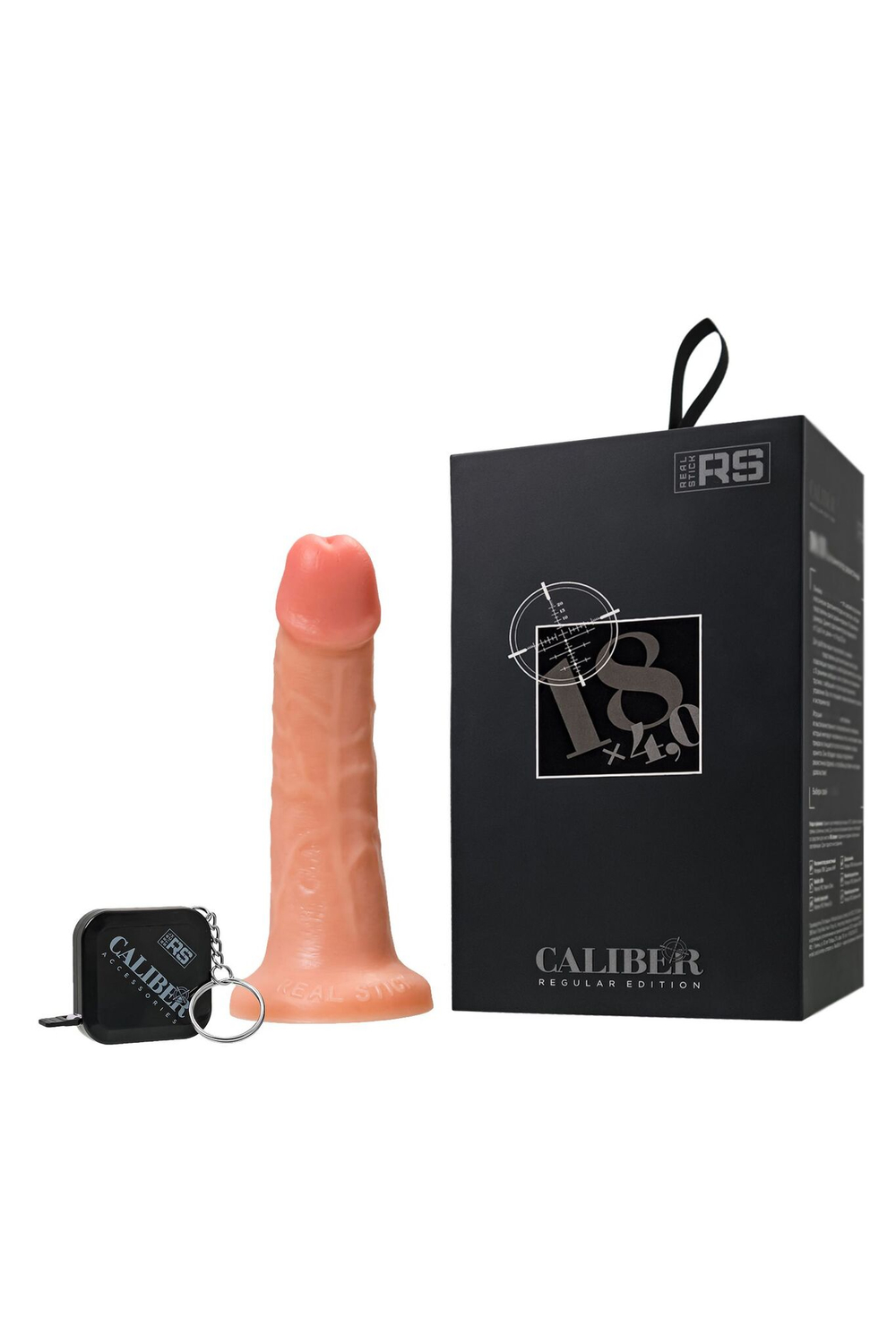 Фаллоимитатор realstick caliber - 18 см.
