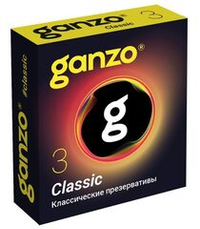 Классические презервативы с обильной смазкой ganzo classic