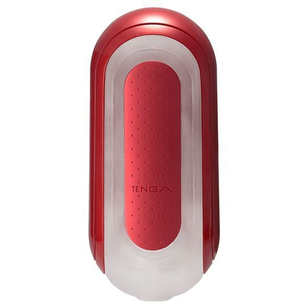 Красный мастурбатор flip zero red & warmer с подогревом