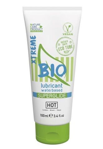 Интимный увлажняющий гель Bio SuperGlide Xtreme - 100 мл.