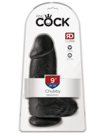Фаллоимитатор на присоске chubby - 22,9 см.