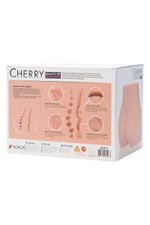 Реалистичный мастурбатор с вибрацией и вращением Cherry-X