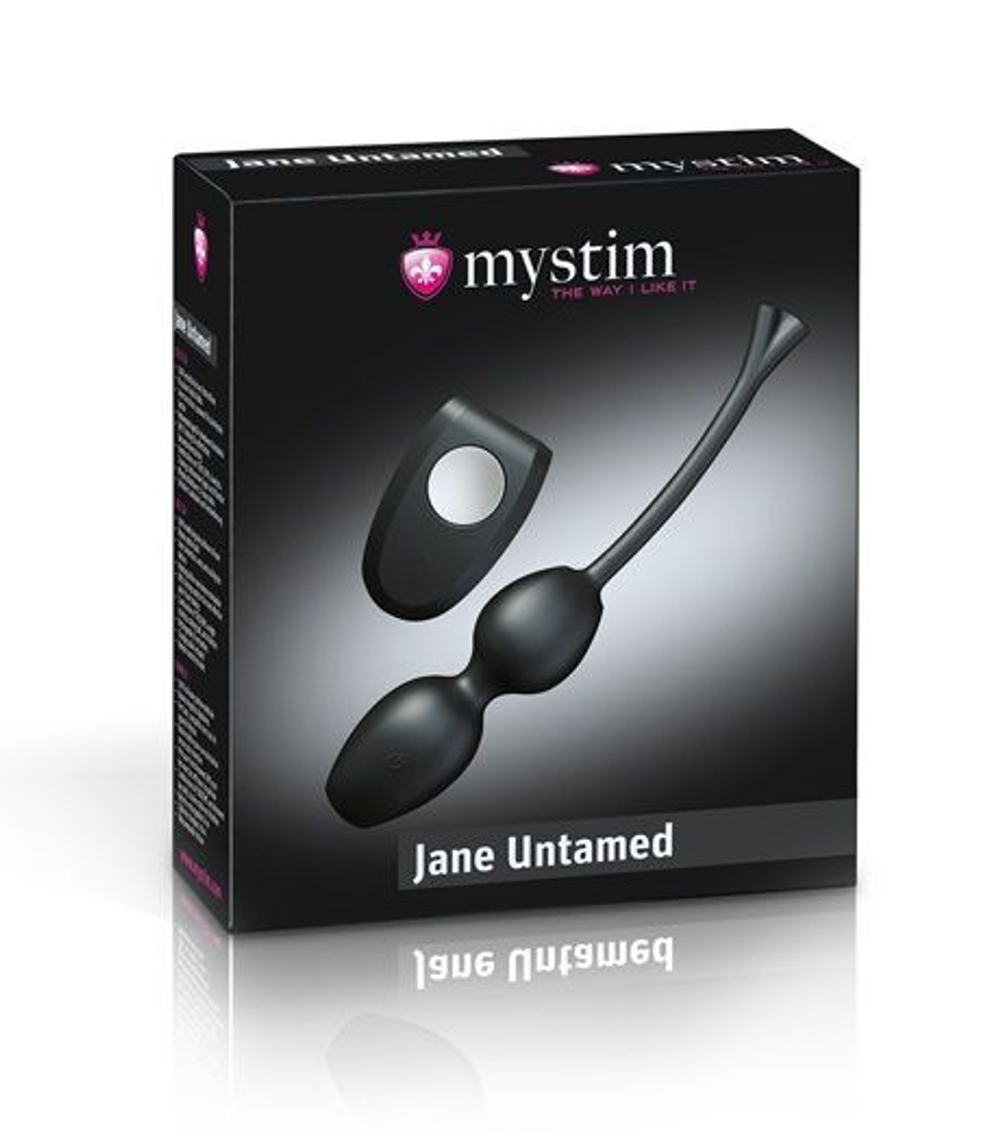 Вагинальные виброшарики с миостимуляцией и пультом ду jane untamed