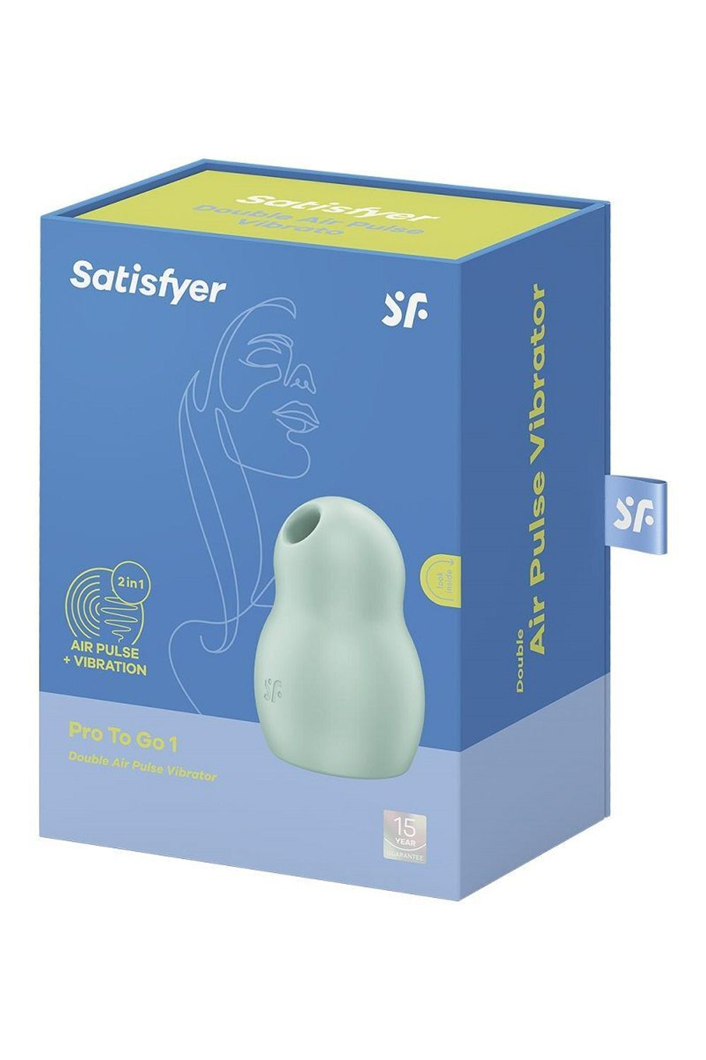 Вакуумный вибростимулятор клитора satisfyer pro to go 2