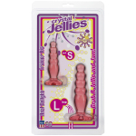 Набор из двух анальных втулок Crystal Jellies Anal Trainer Kit