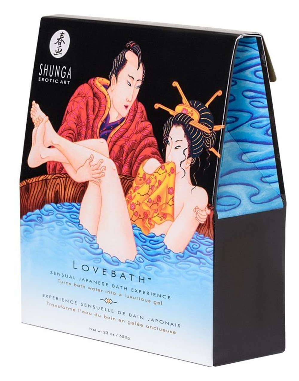 Соль для ванны lovebath, превращающая воду в гель - 650 гр.