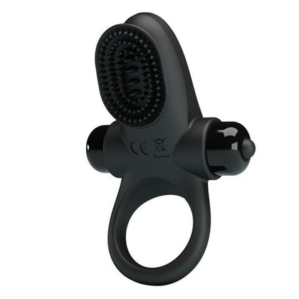 Эрекционное виброкольцо в клиторальной щеточкой vibrant penis ring ii