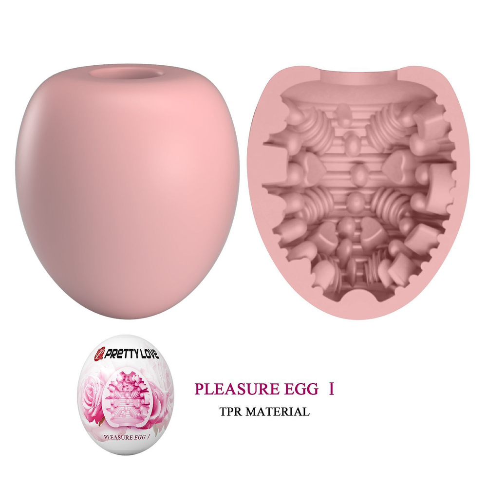 Реалистичный вибро-мастурбатор для удовольствия Pleasure Egg I