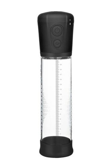 Прозрачная автоматическая вакуумная помпа для пениса Automatic Penis Pump