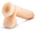 Телесный фаллоимитатор 7 inch sensa feel dildo - 17,8 см.