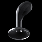 Прозрачный стимулятор простаты flawless clear prostate plug - 15 см.