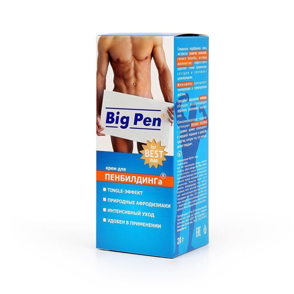 Крем Big Pen для увеличения полового члена
