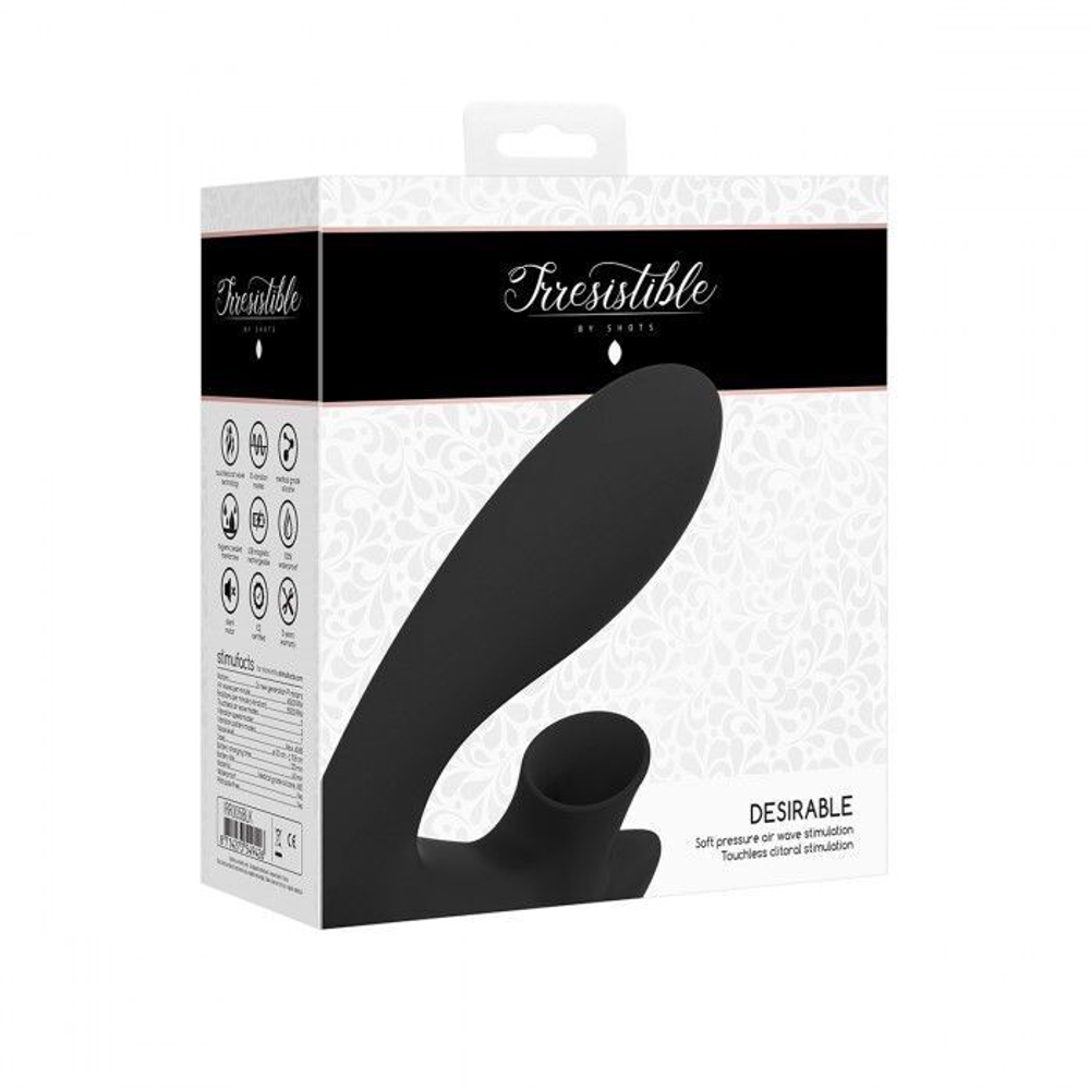 Вибратор для G-точки Irresistible Desirable с бесконтактной клиторальной стимуляцией