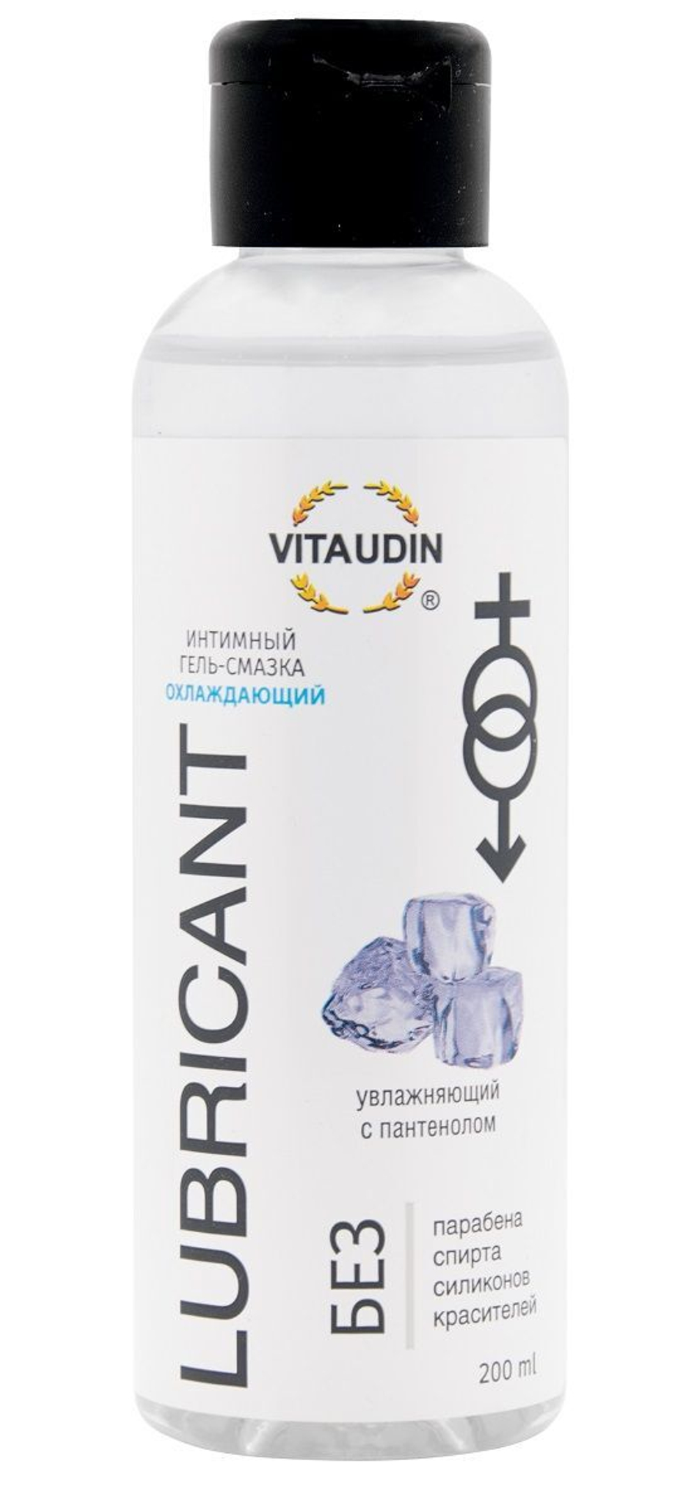 Охлаждающий интимный гель-смазка на водной основе Vita Udin