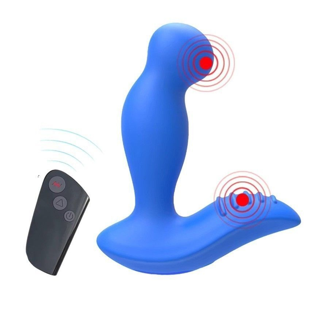 Вибромассажер простаты 3,5’’ remote control p-spot massager - 12,5 см.