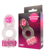 Прозрачное эрекционное кольцо Erowoman-Eroman