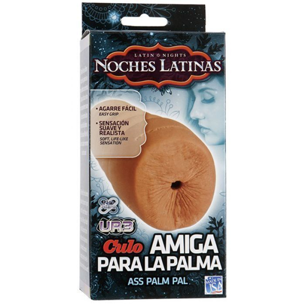 Мягкий супер реалистичный анус с вибрацией Sensual Glow NOCHES LATINAS