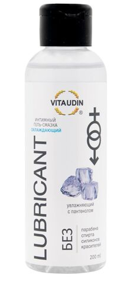 Охлаждающий интимный гель-смазка на водной основе Vita Udin