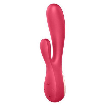 Вибратор-кролик Satisfyer Mono Flex с управлением через приложение - 20,4 см.