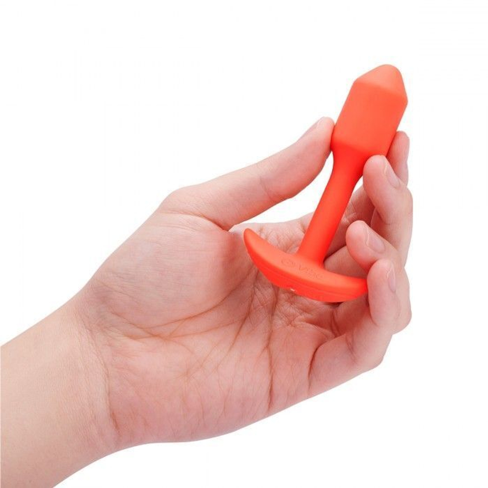 Вибропробка для ношения B-vibe Snug Plug