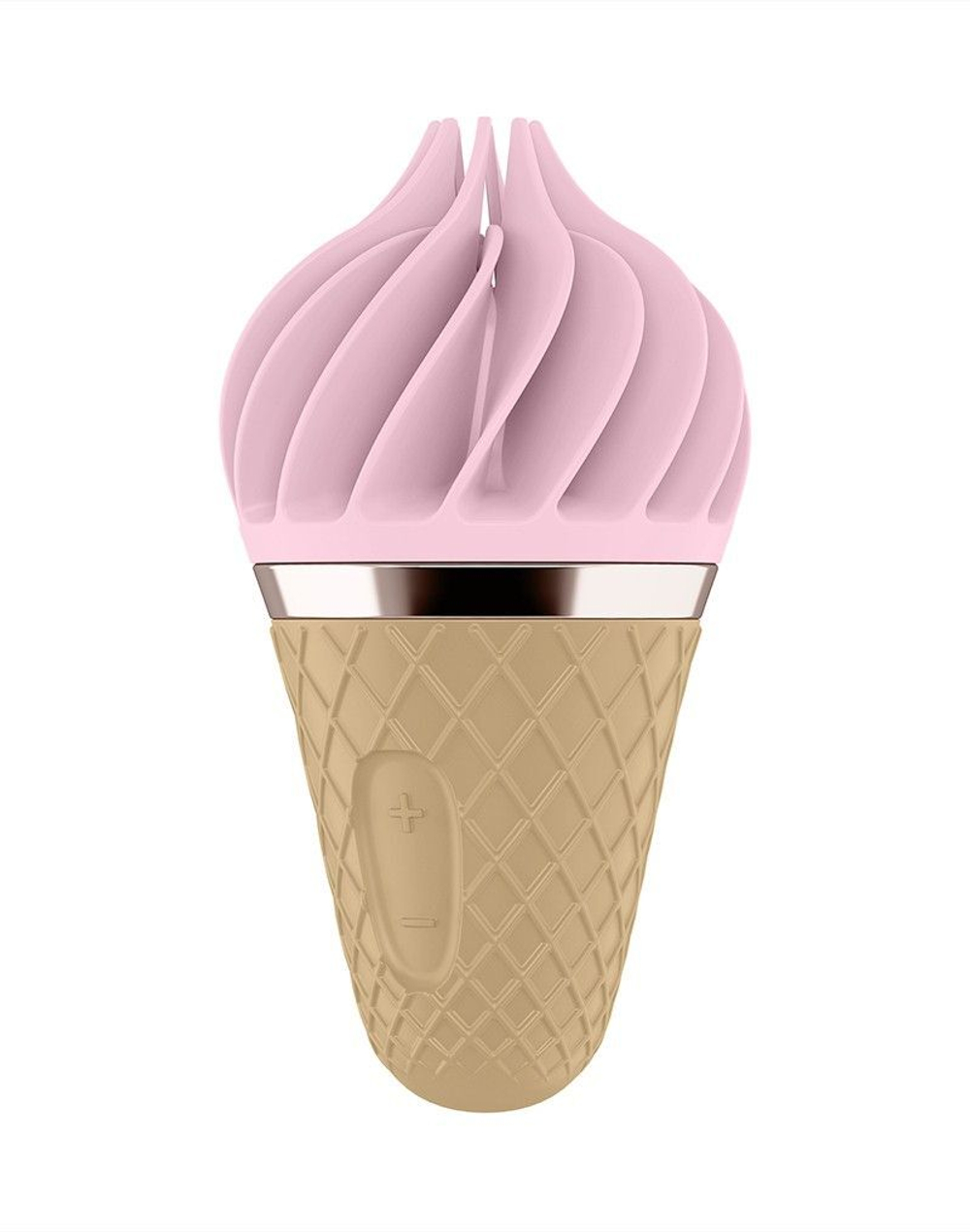 Вибратор-спиннер с лепестками satisfyer sweet treat