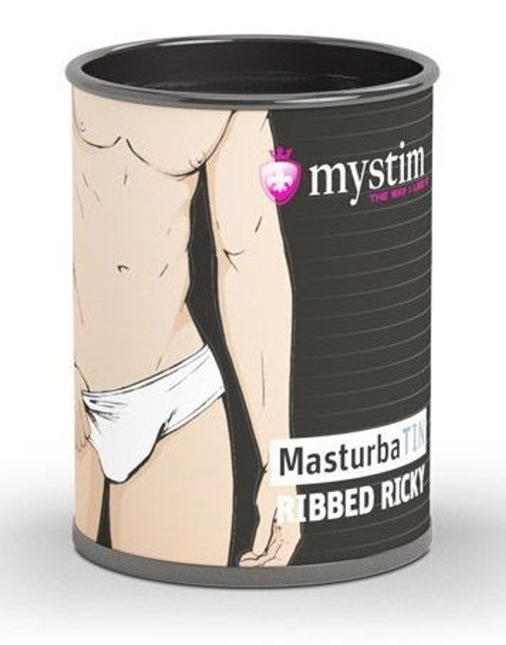 Компактный мастурбатор MasturbaTIN Ribbed