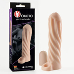 Насадка-удлинитель okoto с рельефом поверхности - 16 см.