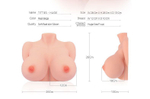 Пышный реалистичный мастурбатор с грудью TITTIES F_cup