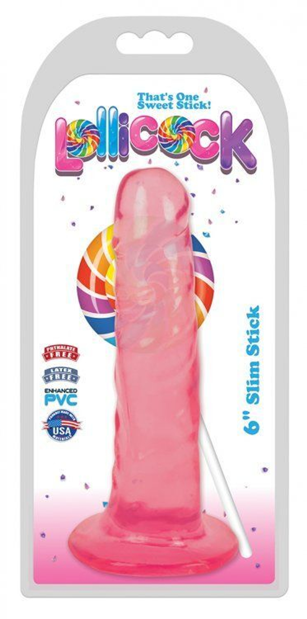 Фаллоимитатор slim stick dildo - 15,2 см.