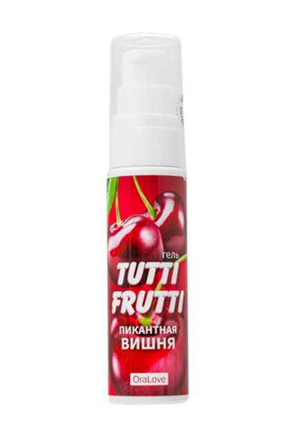 Гель-смазка Tutti-Frutti со вкусом