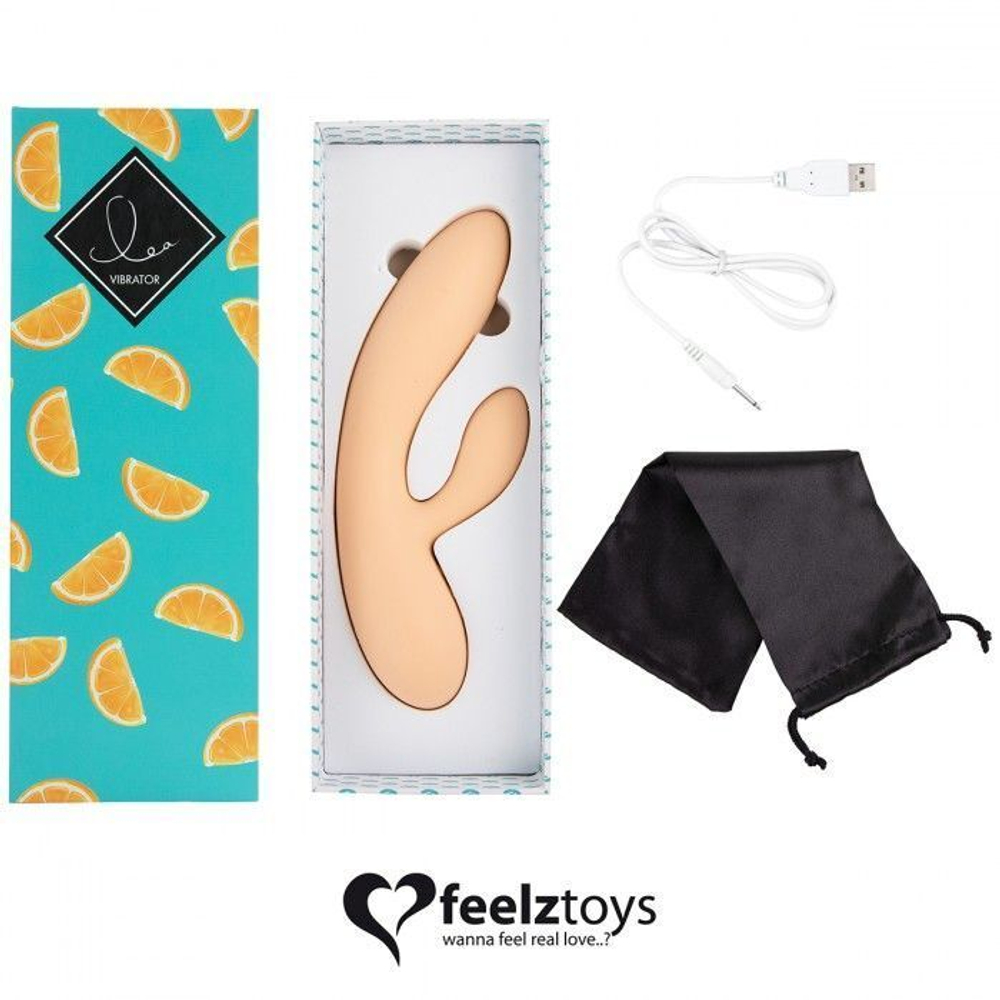 Вибратор-кролик Lea Rabbit Vibrator - 20,2 см.