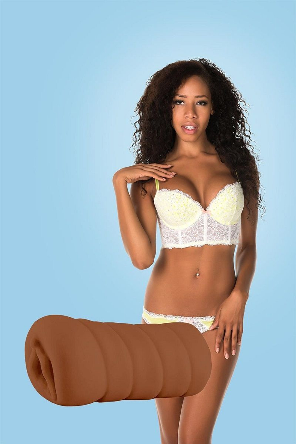 Супер реалистичный мягкий мастурбатор Chocolate Dream Brianna